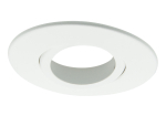All LED Polar White Twist & Lock Adjustable Bezel for iCan75 Downlight (AFD75)
