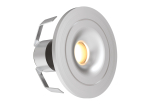 All LED Mini 1W LED 350mA IP44 Marker Light Matte Brushed Aluminium Finish 3000K