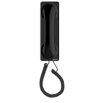 ESP APAUDHBLK Audio Handset Black