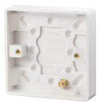 Click Mode Pattress 1Gang 16mm White