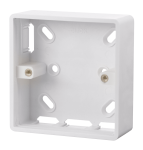 Click Mode 1 Gang 29mm Deep PVC Pattress Box - Trunking