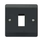 Click Mode 1 Gang MiniGrid Unfurnished Plate - 1 Aperture Part M