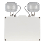 ESP D1101WH Twin Spot 3hrNM IP40 6W