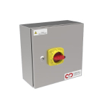 C&D Switch Disconnector 32a 3P+NL Sheet Steel Grey IP65