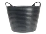 Faithfull Multi-Purpose Flexible Tub - 42litre Black