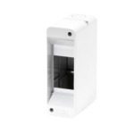 Gewiss ENCLOSURE PRE-ARRANGED FPR TERMINAL BLOCK - WALLS WITH PERFORATION CENTER - 2 MODULES - IP40 130x45x85mm