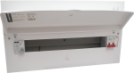 NAVITAS Consumer Unit - 18 useable Ways c/w SPD & Over Current Protection