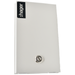Hager IU4/D Enclosure 4 Mod Plain Door