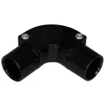 Marshall Tufflex Inspection Elbow 20mm Black
