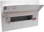 NAVITAS Consumer Unit - 12 useable Ways c/w SPD & Over Current Protection