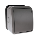 Click Aquip66 1 Gang IP66 Weatherproof Unfurnished Switch Unit - MiniGrid