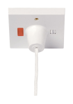 Click Polar Ceiling Switch Neon 50A White