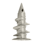 Unicrimp METAL SELF DRIVE PLASTERBOARD PLUGS WITH 8 X 35MM POZI PANHEAD SCREWS (PK100)