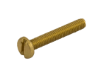 Unicrimp M4 X 6MM POZI PANHEAD BRASS MACHINE SCREWS (PK100)