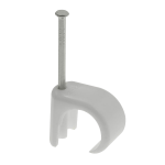 Unicrimp 10-14MM ROUND CABLE CLIPS WHITE (PK100)