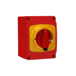C&D Rotary Isolator 25A 2P Diecast Aluminium Red IP66
