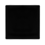 Click Definity 1 Gang Blank Plate | Metal | Matt Black plate