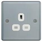 SPECIFIED METAL CLAD 1 GANG 13A UNSWITCHED SOCKET