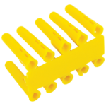 TP1 YELLOW PLASTIC WALL PLUG