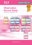 Kewtech Additional Observation Record sheet for Electrical Installation Condition Reports (ECIR) (18th Edition Amendment 2)