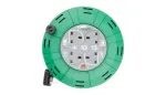 Tower 4 Socket 10 Metre 13 Amp Cable Reel Cassette
