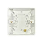 Thrion Back Box 1 Gang 16mm White