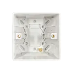 Thrion Back Box 1 Gang 35mm White