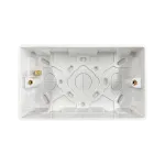 Thrion Back Box 2 Gang 35mm White