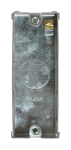 Click 1 Gang 25mm Deep Architrave Galvanised Steel K.O. Box (Deco&reg; Range Only)