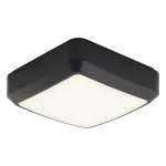 Ansell Astro CCT 2 Emergency Photocell LED Square Bulkhead 7-12W Black