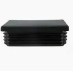 41X41mm Channel End Cap Black