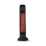 Ener-J Portable Infrared Heater, 600W & 1200W Dual Mode with Carbon Heating Element