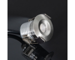 KSR Mimas Mini LED 3W 3000K Fixed Downlight IP65 Stainless Steel