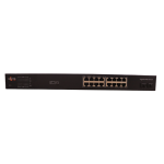 Noctis Pro 16 Port Gigabit PoE Switch 2x Uplinks 300W
