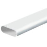 Marshall Tufflex Oval Conduit 25x11mmx3m White