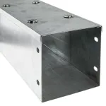 Trench Speedlock Galvanised Trunking 100x100mmx3m