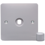 Hager Sollysta 1 Gang Rotary Dimmer Switch Plate Kit