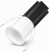 ArcLED Auralis 7W 350mA 2700K CRI97+ IP20 Antiglare Mini Downlight (Textured White)