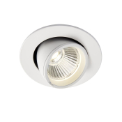 Saxby Axial round 9W cool white LED White 355 degree rotation and 60 degree tilt