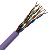 Cat5e, 4pr UTP Purple LSZH CPR:Eca (305m)