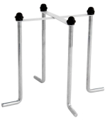 Saxby Zone Bollard Root Kit Galvanised steel