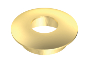 All LED Brushed Brass Interchangeable Bezel for Midi (AMKR032)