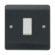 Click Mode 10AX 1 Gang 2W Plate Switch Part M