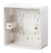 Click Mode Pattress 1Gang 35mm White