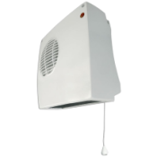 Eterna Downflow Heater 2kW White