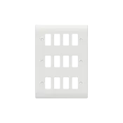 Thrion 12G Front Grid Plate White Moulded