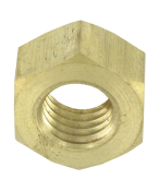 Deligo M6 Hexagon Full Nut Brass