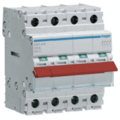 Hager JK11254S Switch Discon 4P 125A