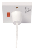 Click Polar Ceiling Switch Fan Isolator 3P 10A White