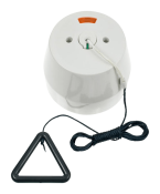 Click Polar 50A DP Round Pull Cord Switch + Neon Part M